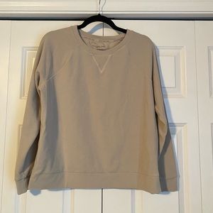 Soft crew neck top